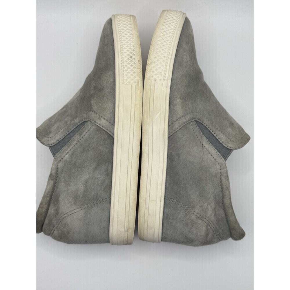 CASLON GRAY SUEDE LEATHER HIDDEN WEDGE LOAFERS WOMEN'S US SIZE 6M HOT #58665 - Picture 4 of 9